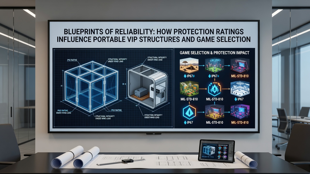 Mobile VIP interface displaying protected game selections alongside durability certification badges